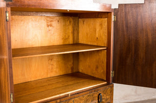 open tall boy veneer bedroom suite