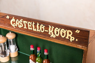 original 1950s display cabinets