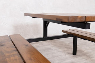 outdoor-four-seater-table-and-bench-set-close-up