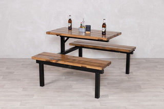 outdoor-four-seater-table-and-bench-set