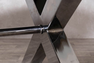 Oversized X Frame Dining Table