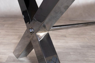 Oversized X Frame Dining Table