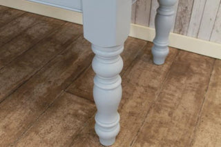 painted base kitchen table