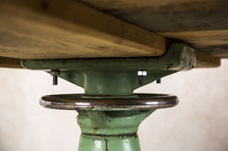 painted kitchen table