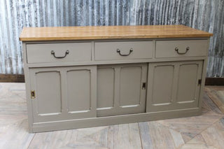 painted pine sideboard