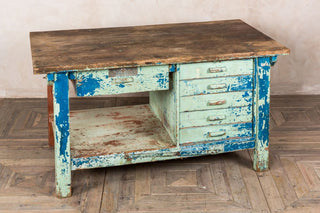 painted wooden sideboard