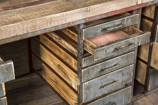 painted workbench