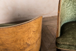 pair of art deco chairs