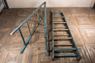 pair of vintage display ladders