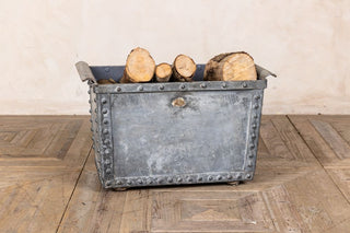 Pair of Vintage Log Bins