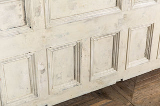 panelled wooden bar