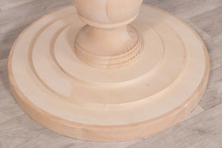 pedestal-dining-table-base-unfinished-close-up-base
