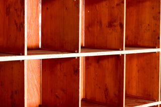 Vintage Pine Pigeon Hole Unit