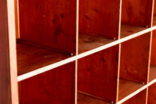 Vintage Pine Pigeon Hole Unit