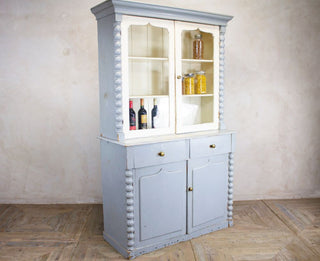 Victorian Pine Painted Kitchen Dresser