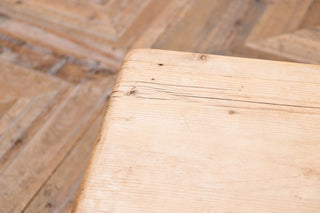 Vintage Antique Style Pitch Pine Coffee Table