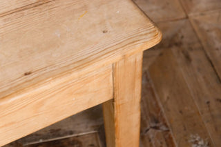 Vintage Antique Style Pitch Pine Coffee Table