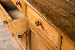 pine housekeeper's cupboard