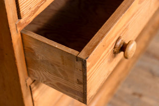 antique-victorian-pitch-pine-sideboard-drawer
