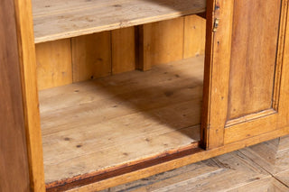 rustic-antique-pine-sideboard-close-up