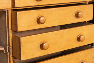 vintage-farmhouse-honey-pine-sideboard-drawer