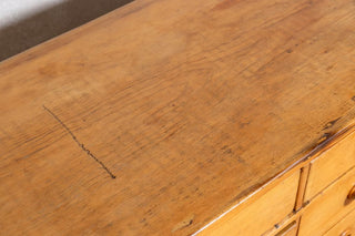 vintage-farmhouse-honey-pine-sideboard-top