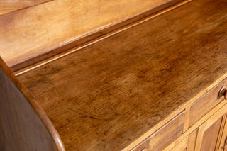 rustic-antique-pine-sideboard-close-up