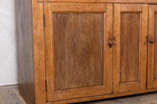 rustic-antique-pine-sideboard-cupboard