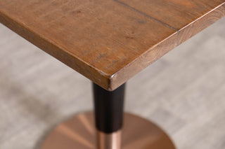square-pine-top-on-round-copper-base