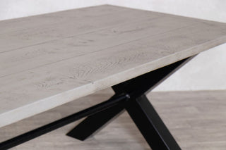 Oversized X Frame Dining Table