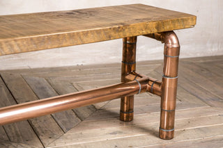 pipework dining bench