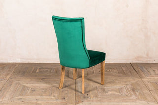 plush velvet dining chair