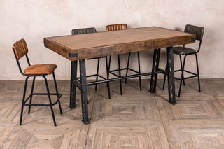 poseur table butcher's top