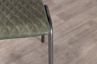 Princeton Quilted Leather Dining Chairs