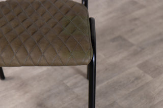 Princeton Quilted Leather Dining Chairs