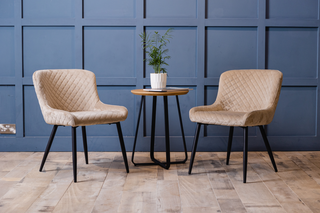 Pair of Bronte Velvet Dining Chairs