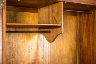 rails ladies wardrobe art deco bedroom suite