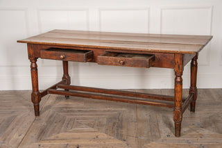Victorian Pine Serving Side Table