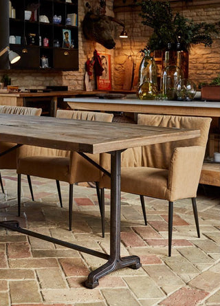 Reclaimed Oak Miners Table