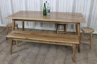 reclaimed oak table