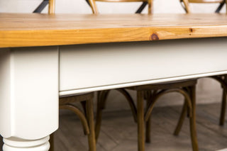 reclaimed pine table