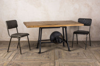 repurposed dining table