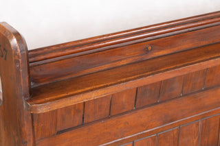 Vintage Wooden Church Pews