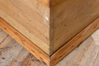 Vintage Wooden Miniature Pine Storage Box
