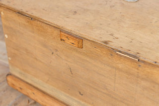 Vintage Wooden Miniature Pine Storage Box