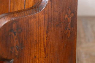 Vintage Wooden Church Pews