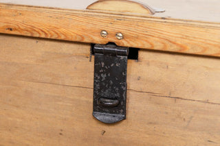 Vintage Wooden Miniature Pine Storage Box