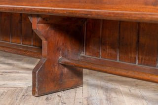Vintage Wooden Church Pews