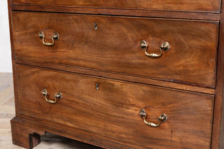 Vintage Mahogany George III Secretaire Chest