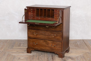 Vintage Mahogany George III Secretaire Chest